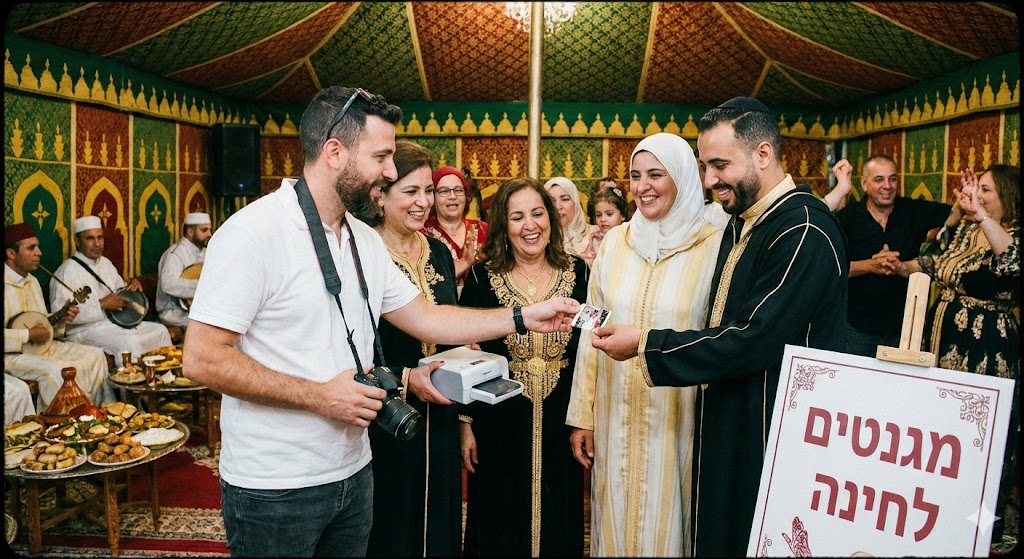 צילום מגנטים לחינה